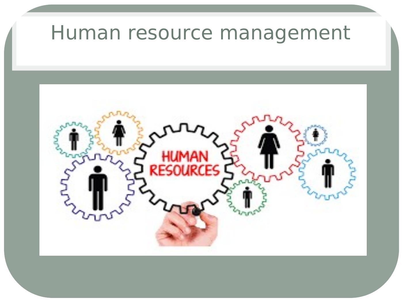 Role and Purpose of Human Resource Management in Hilton