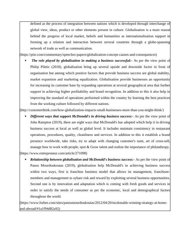 Role of globalisation in driving business success - Research Proposal_3