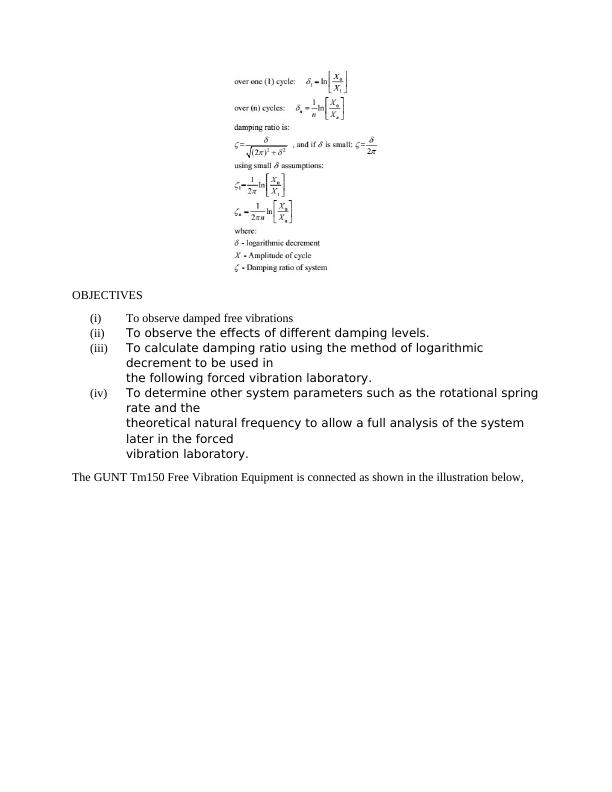 Damped Free Vibration Assignment_4