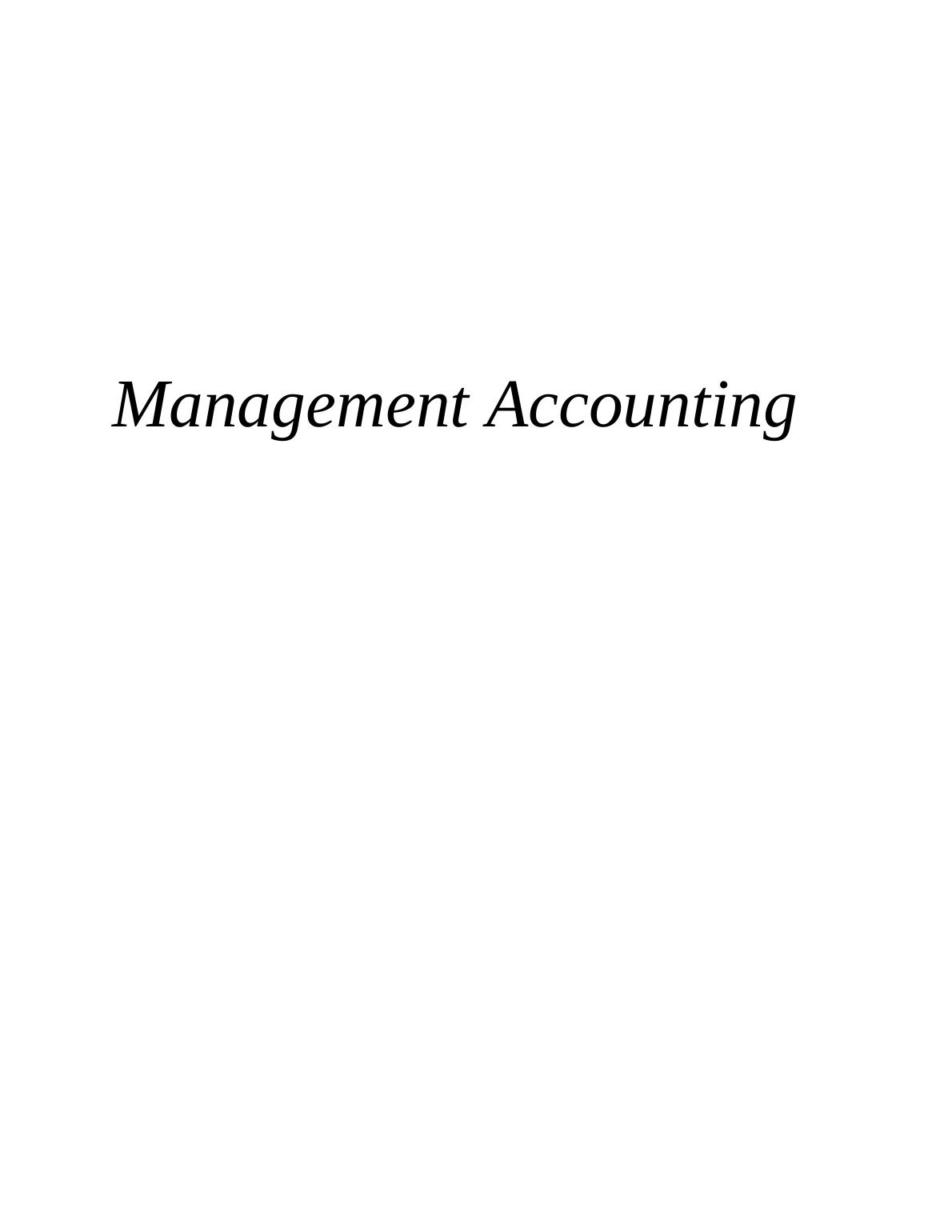 Management Accounting: Systems, Methods, and Planning Tools_1