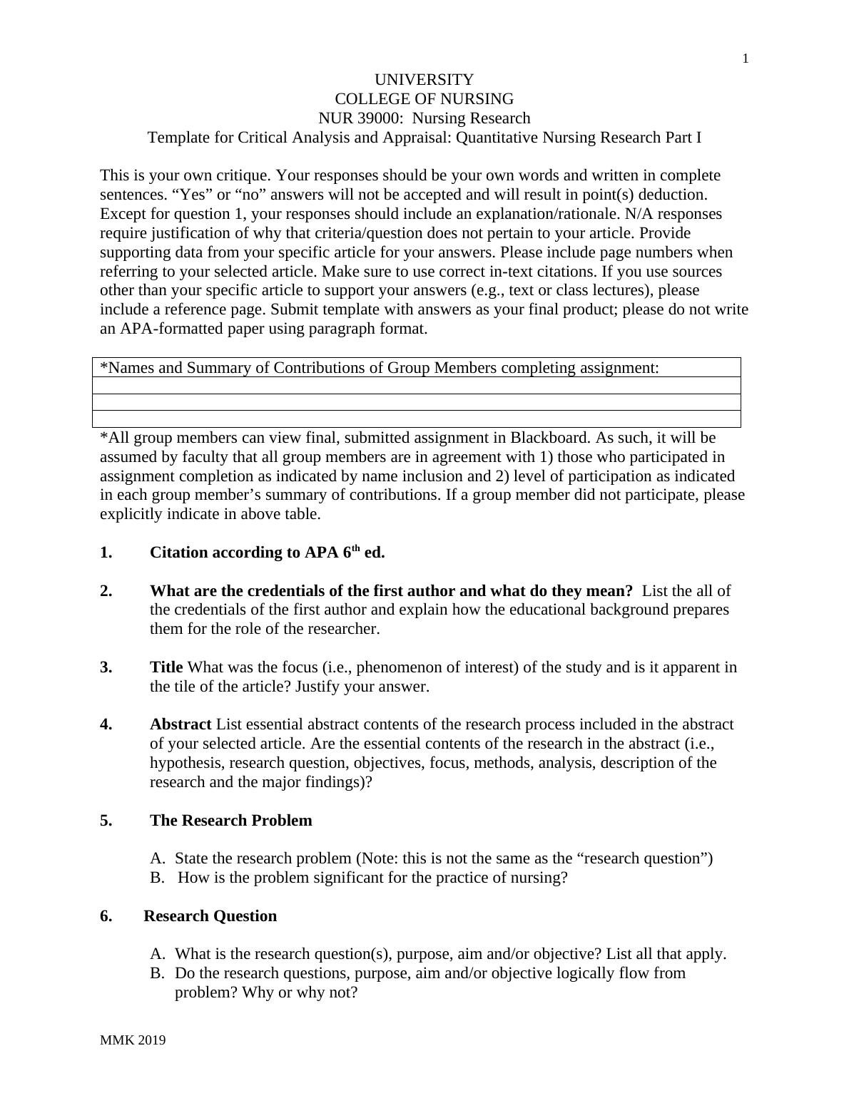 nursing-research-on-critical-analysis