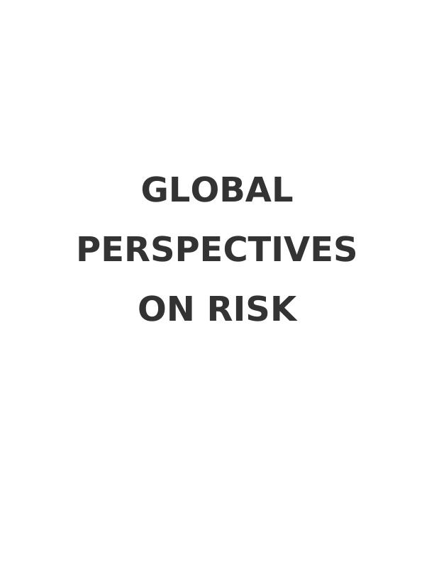 Process of Managing Risk | Report_1