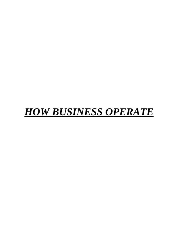 Report on Importance of Accounting for Business - Hennes & Mauritz_1