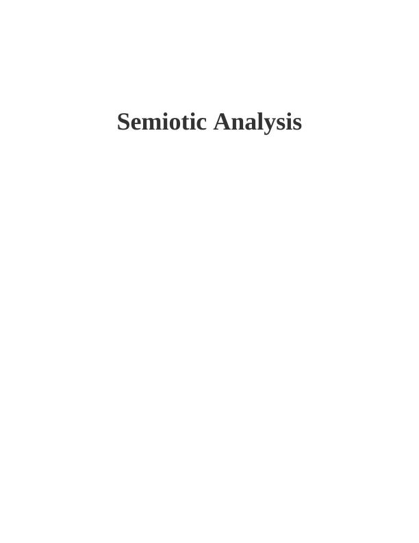 Assignment: Semiotic Analysis_1