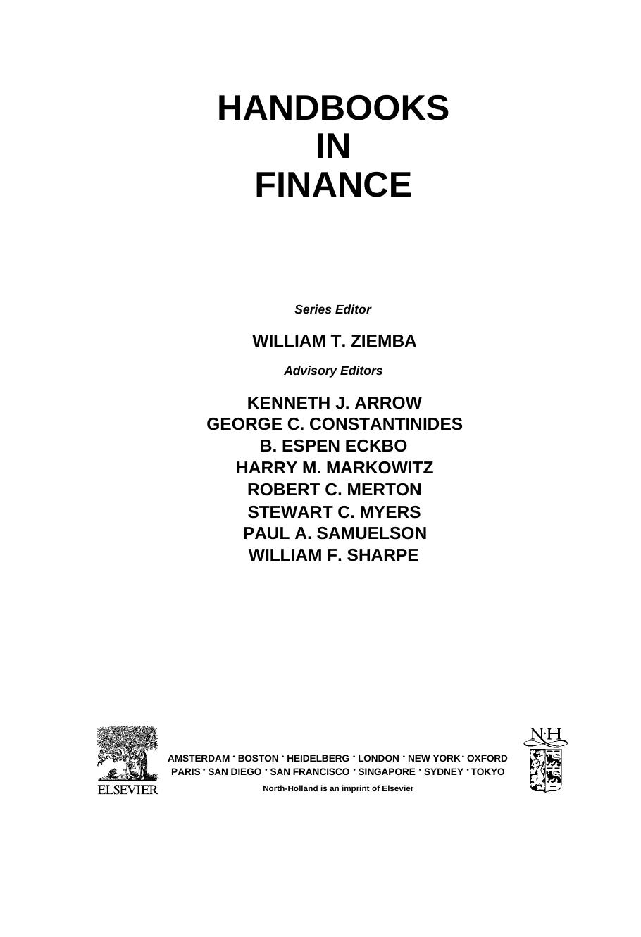 latest finance research papers