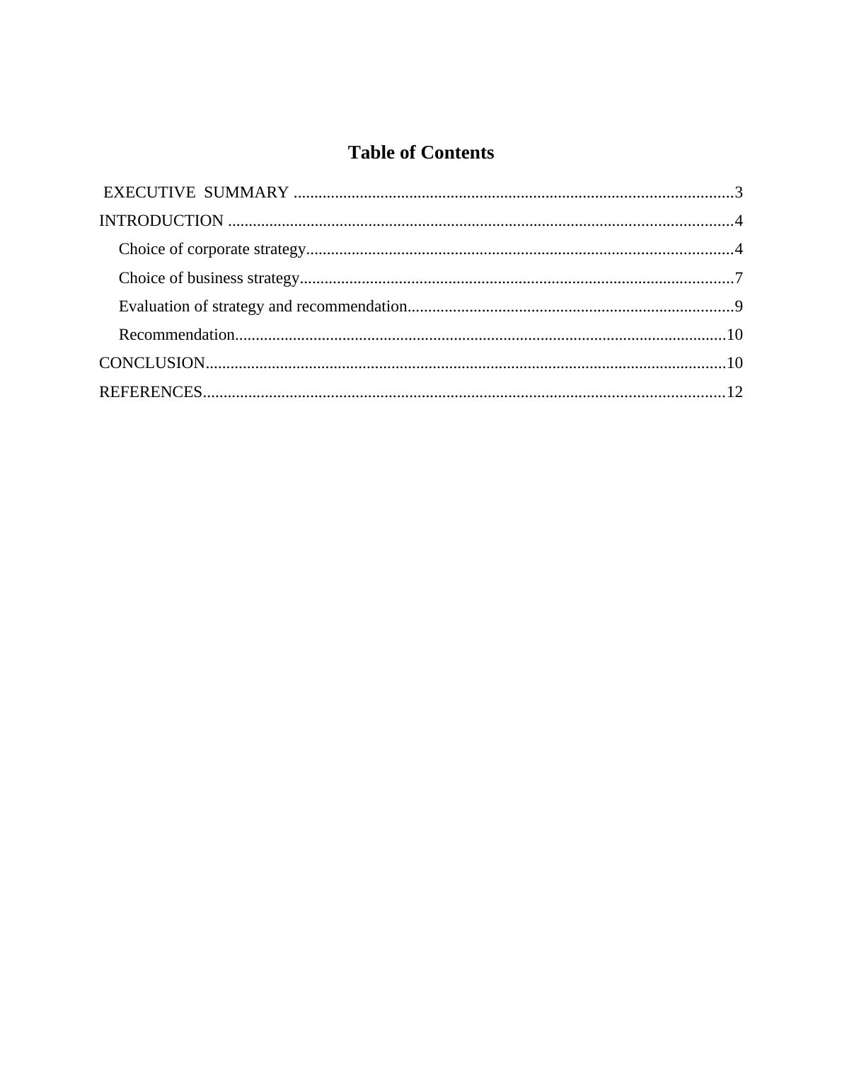 Strategic Management - Tools and Techniques