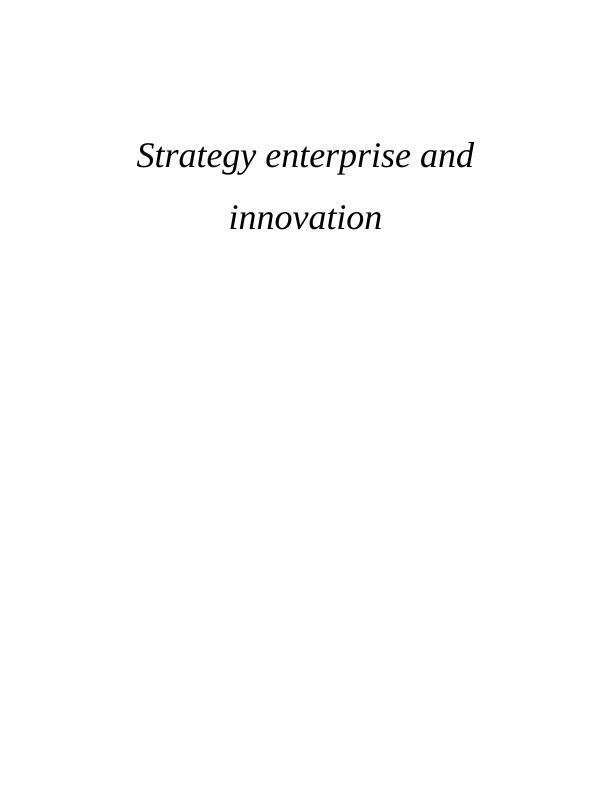Strategy, Entrepreneurship, and Innovation in the Hospitality Industry_1
