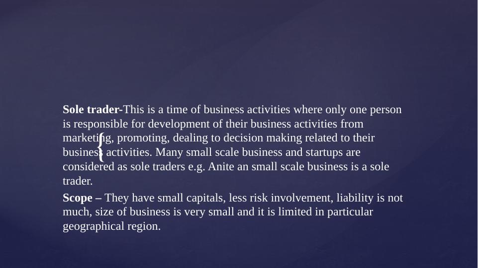 Types and Purposes of Different Business Organizations_2