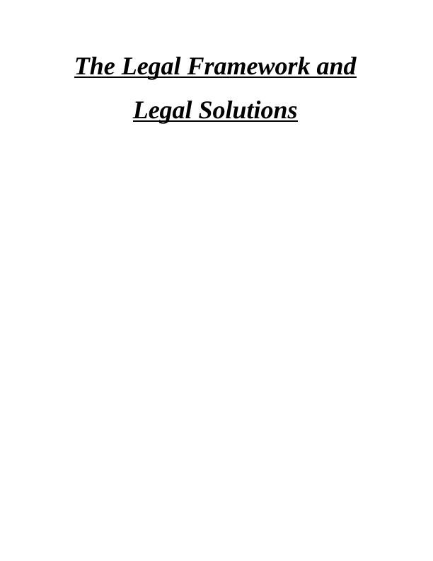 English Legal System (ELS) - Assignment_1