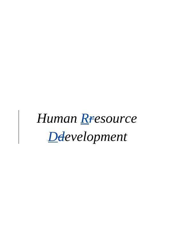 Human Resource Management At HSBC Bank_1