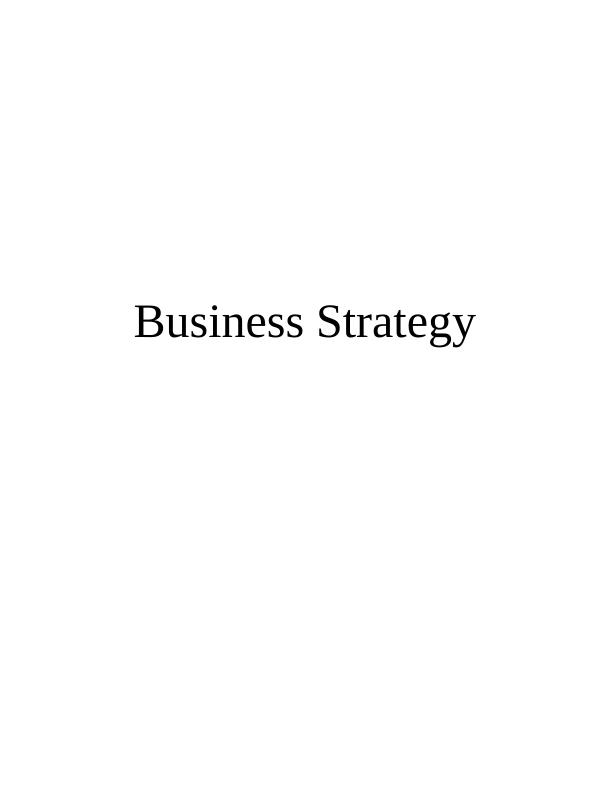 Business Strategy of British Petroleum_1