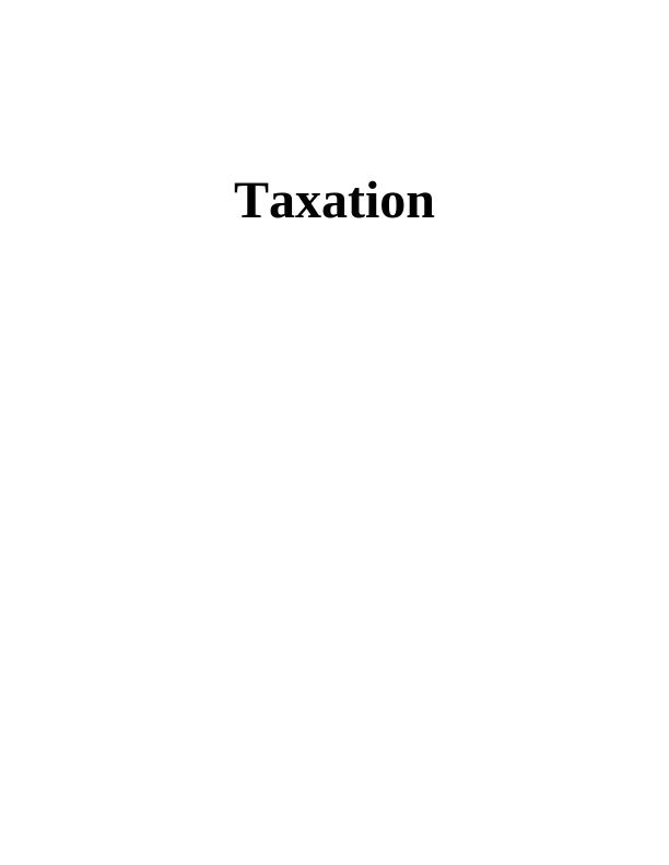 Analysis of Different Taxation Systems_1