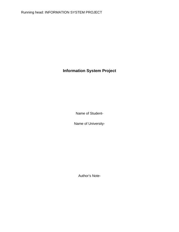 Developing Library Management System | Information System Project_1