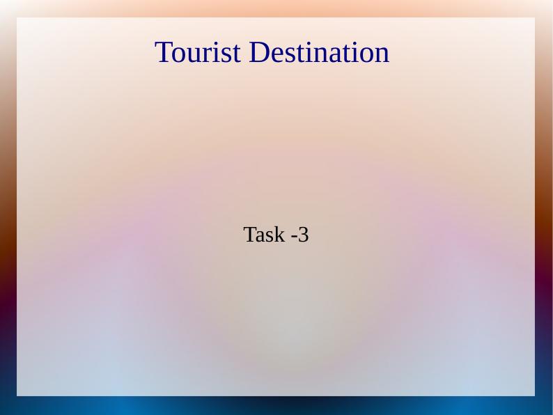 Investigating and Analyzing Economic and Political Characteristics of Tourist Destinations_1
