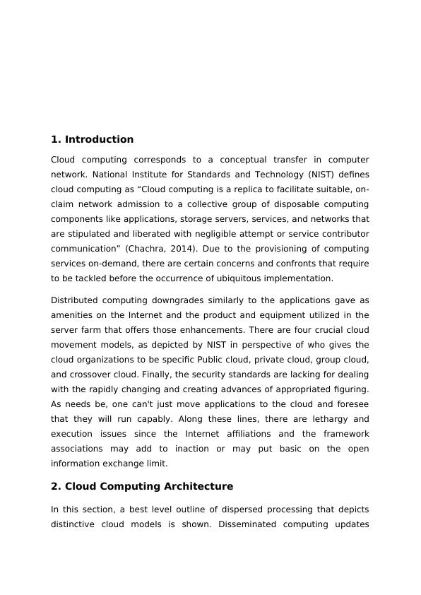 Security and Privacy Issues in Cloud Computing - Assignment_4