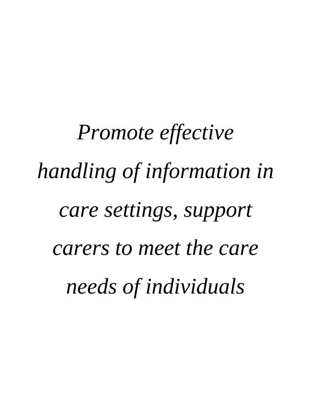 Effective Handling of Information in Care Settings_1