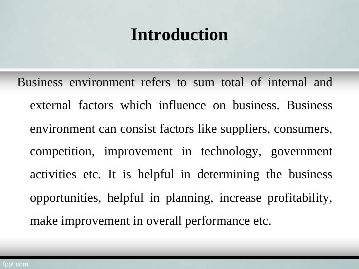 Introduction to Business Environment_3