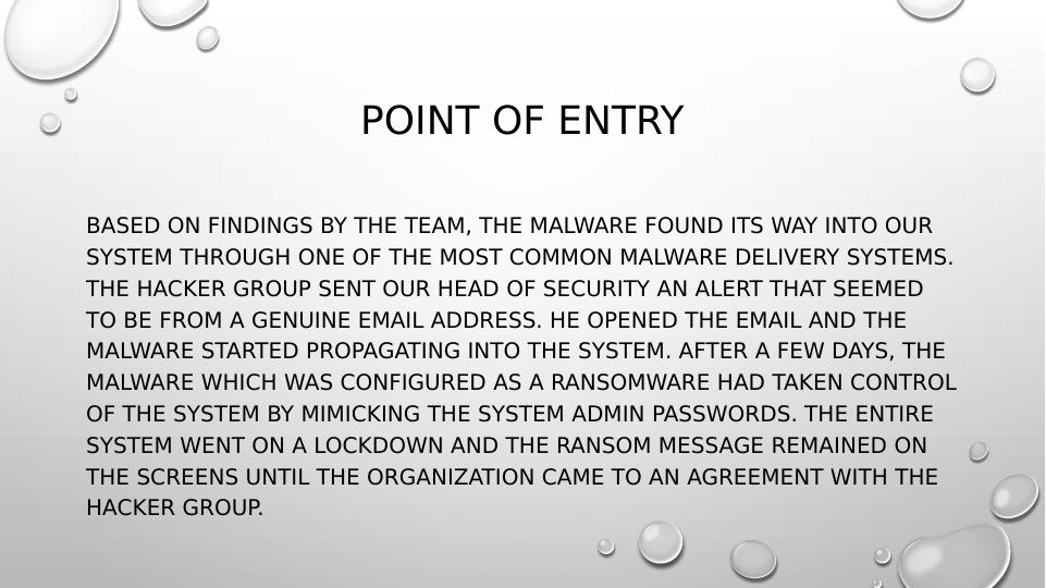 Malware Attack Report: Zenith Stock Exchange_3