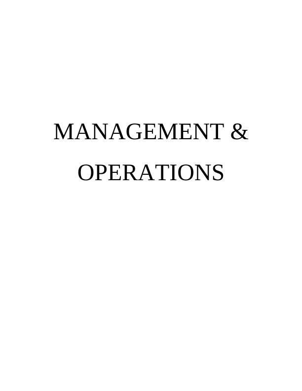 Managing and Operations_1