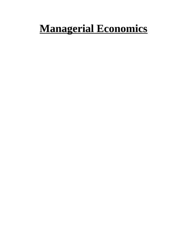 Managerial Economics_1