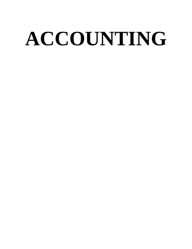 Accounting Assignment: Company's Profitability_1