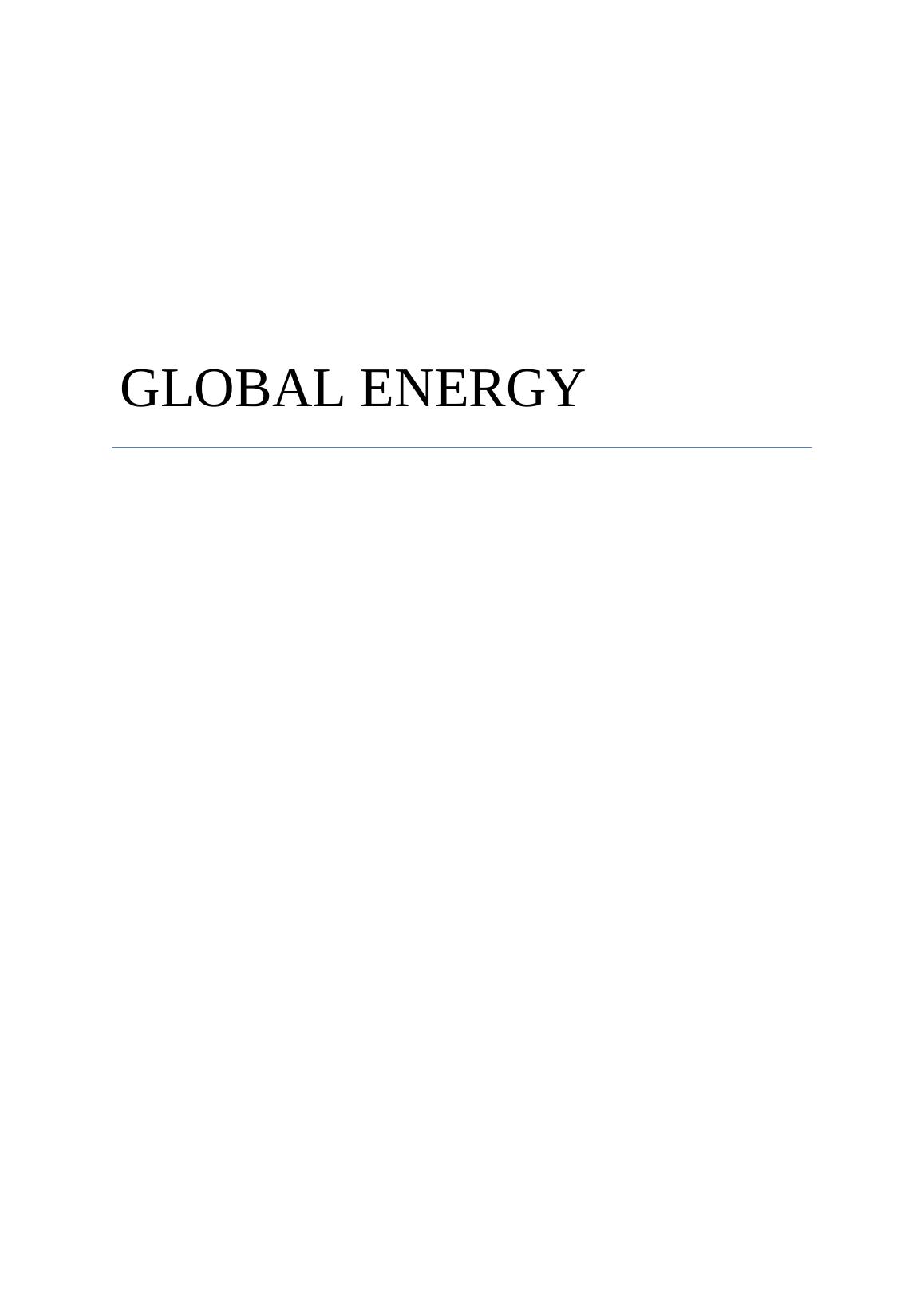 energy assignment pdf