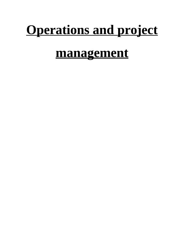 operations and project management_1