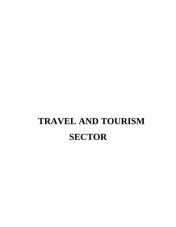 Travel and Tourism Assignment_1