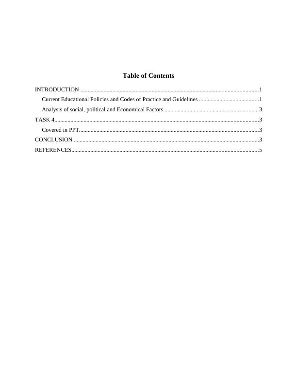 Current Educational Policies and Codes of Practice_2