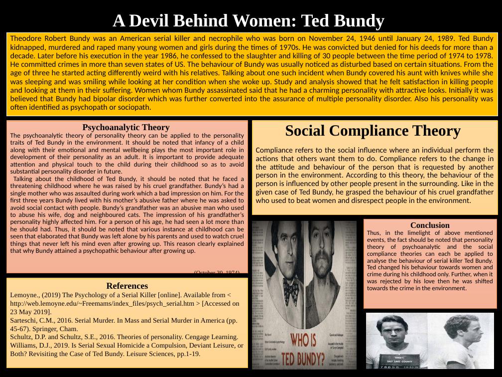 A Devil Behind Women: Ted Bundy_1