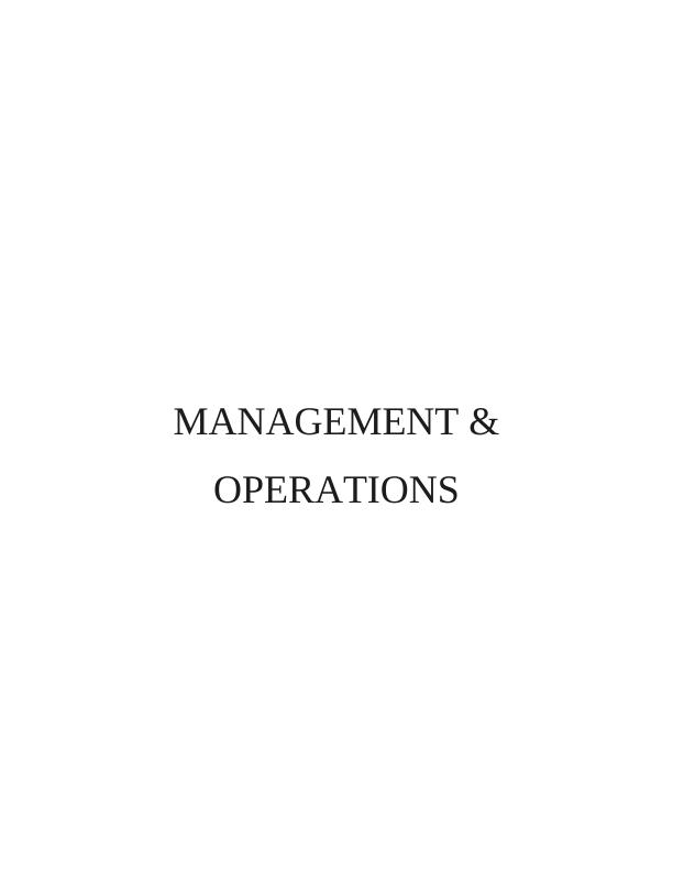 Management and Operations Assignment Sample (pdf)_1