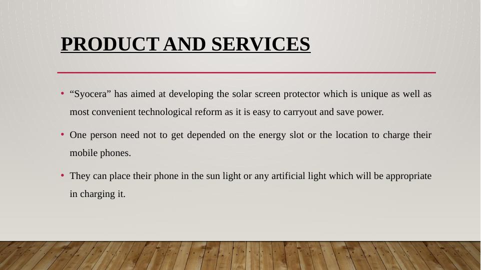 Business Plan for Solar Screen Protector - Syocera_4