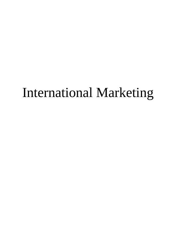 Scope and Key Concepts of International Marketing_1