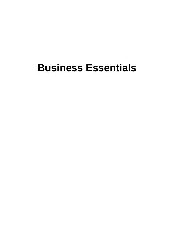 Business Essentials Essay of Hup Cafe_1