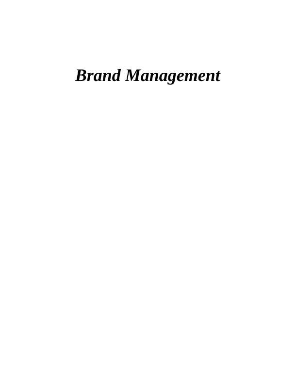 Brand Management of Audi and Ford : Report_1