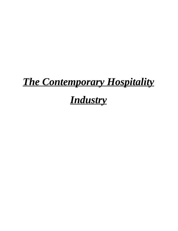 The Contemporary Hospitality Industry (docs)_1