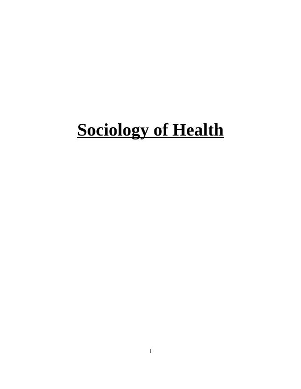 Explaining Social Class Inequalities in Health_1