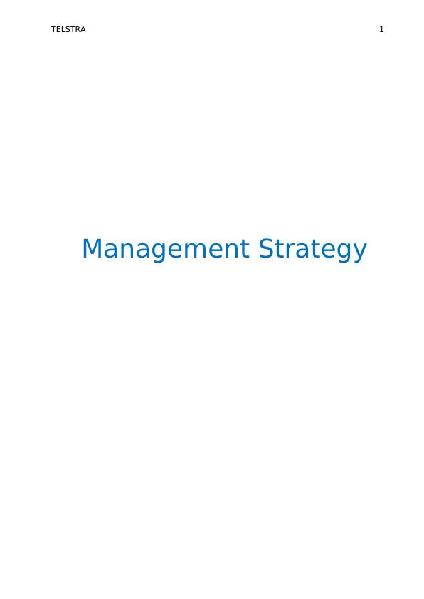 Telstra Management Strategy_1