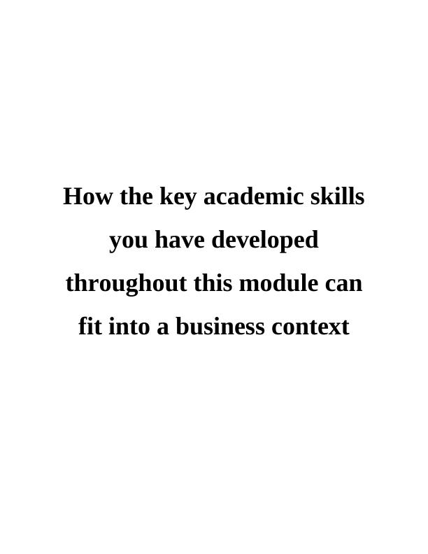 key academic skills Assignment PDF_1