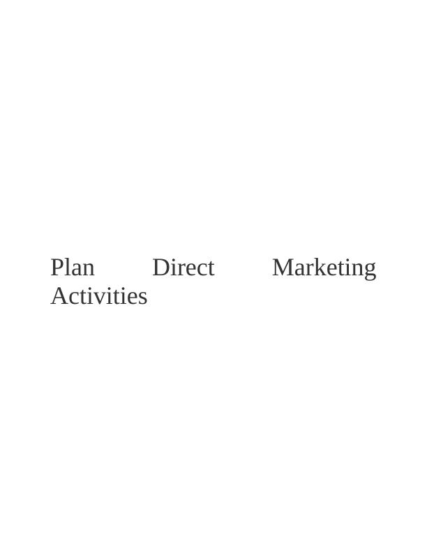 Strategic Marketing Activities_1