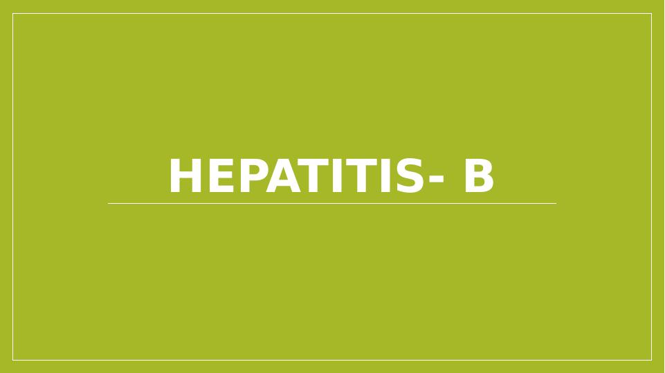 Hepatitis-B Power Point Presentation 2022_1