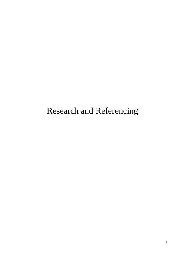 Research and Referencing_1