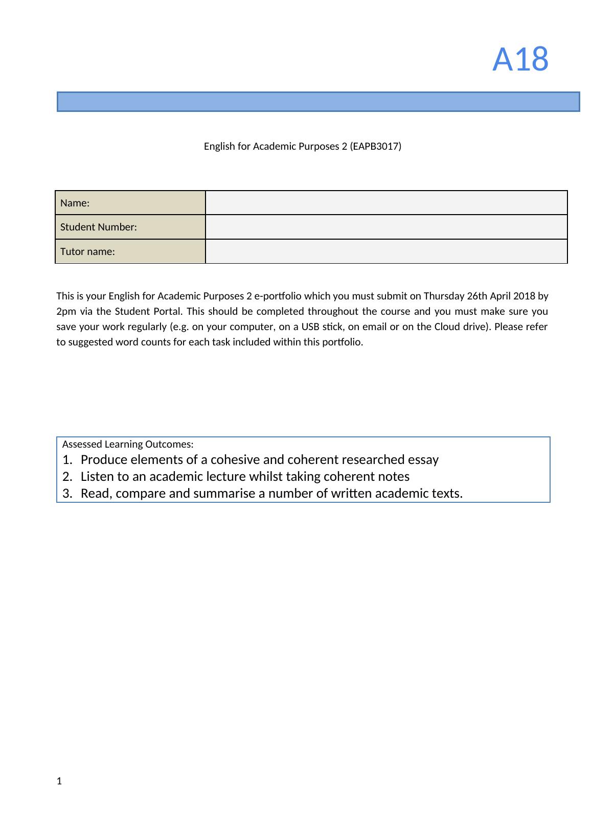 English for Academic Purposes  Assignment PDF_1