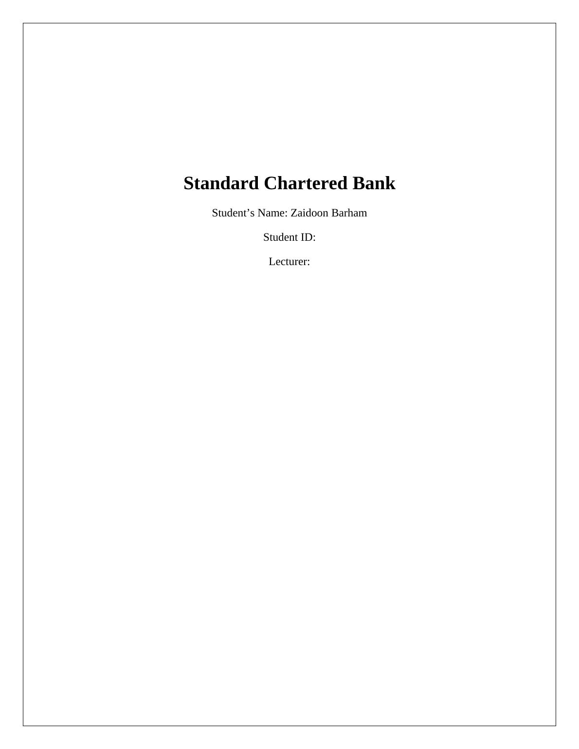 leadership-and-change-management-in-standard-chartered-bank-desklib