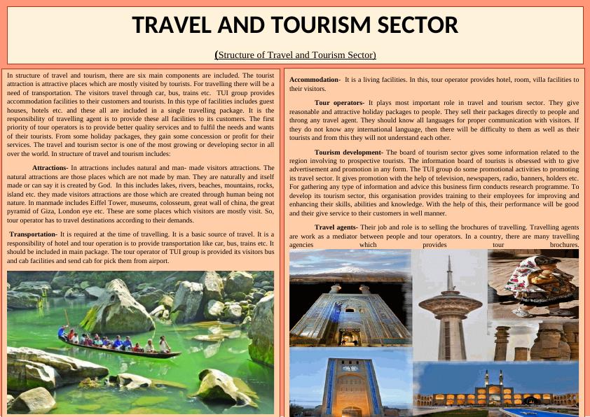 Structure of Travel and Tourism Sector_1