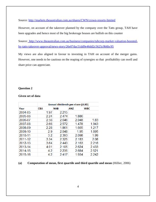Statistics for Managerial Decisions Assignment_5