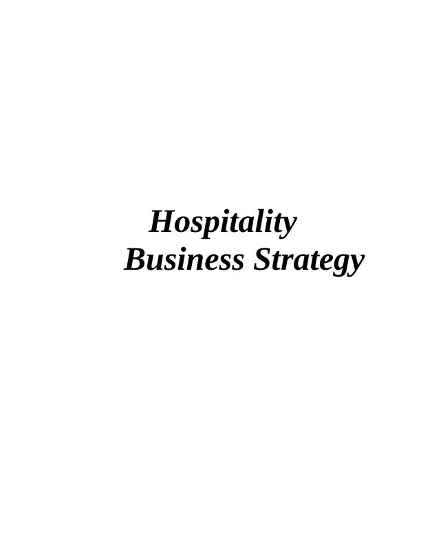 Strategic Management in Hospitality: A Case Study of Whitbread Plc._1
