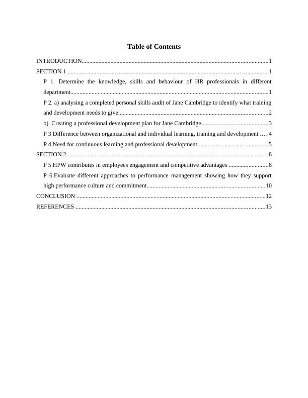 Developing Individuals,Teams and Organisations Assignment Sample_2