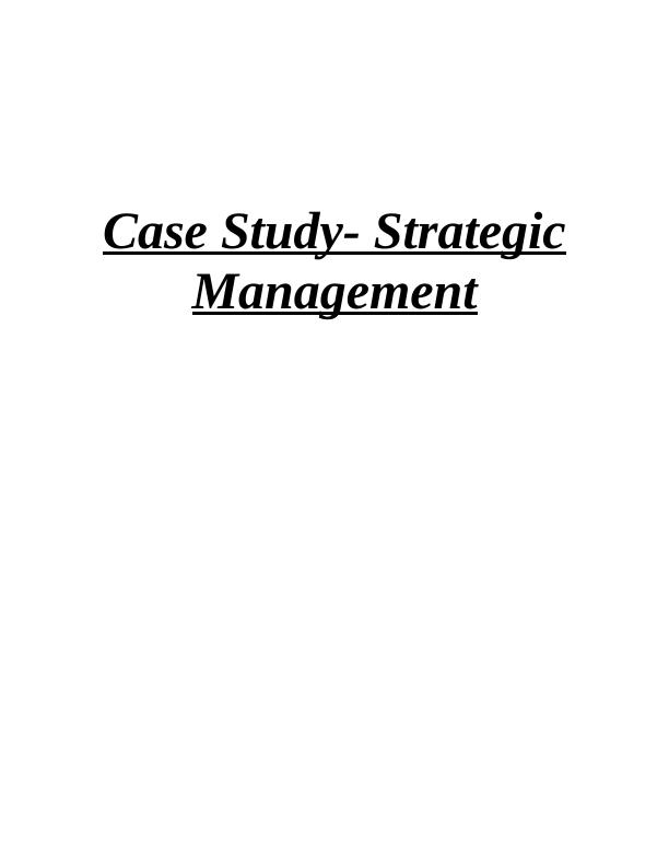 management case study price