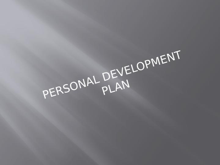 Personal Development Planning : pdf_1